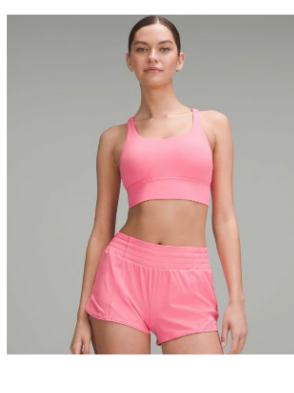 EUC: Lululemon Energy Longline Sports Bra, size 4